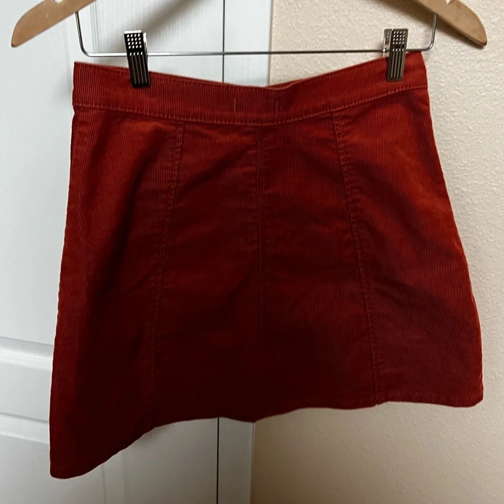 Wrangler Women's Button Front Mini Skirt XS